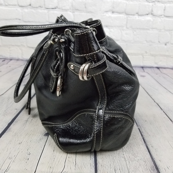 THE SAK | leather drawstring shoulder bag purse - Picture 4 of 8